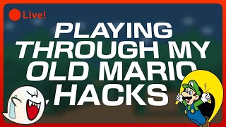 🔴 Playing through my old Mario hacks - Part 2