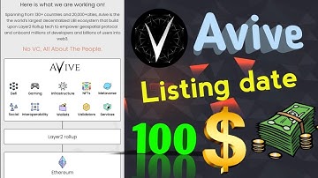 Avive World Mining App || Avive MPC Wallet || Avive RoadMap || Earn Money online Without Invest
