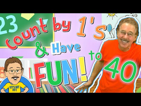 Count by 1's and Have FUN! | 1-40 | Jack Hartmann