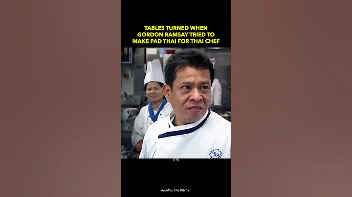 Tables Turned When Gordon Ramsay Tried To Make Pad Thai for Thai Chef