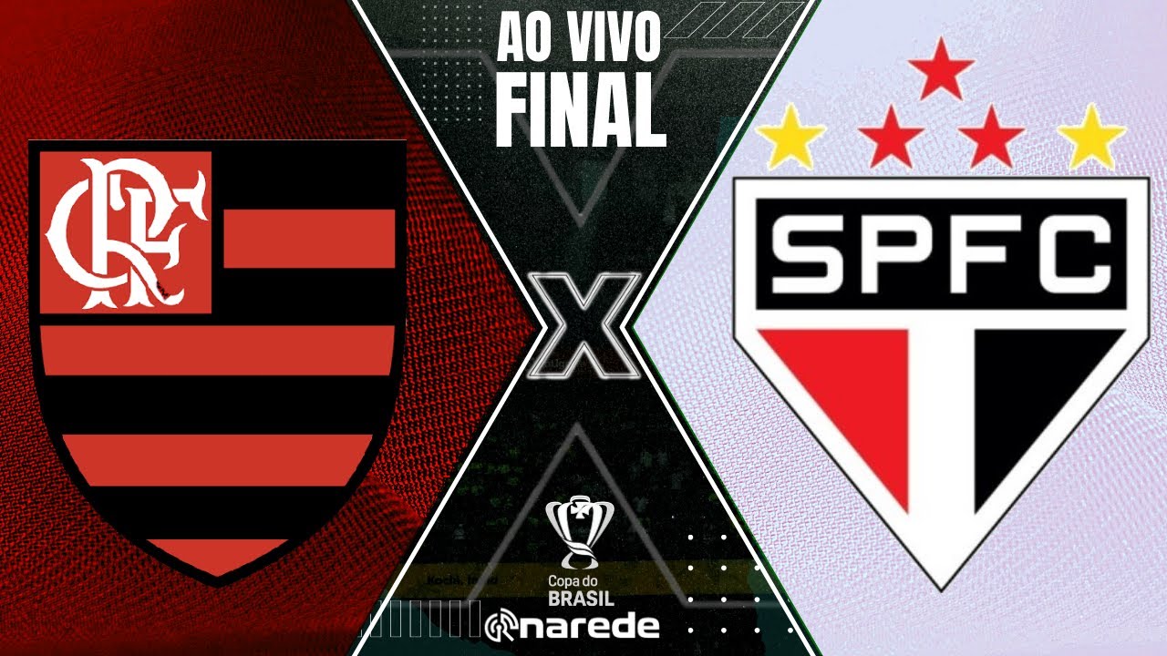 Copa do Brasil: como assistir São Paulo x Flamengo online gratuitamente