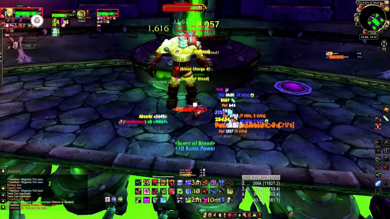 Wow Mop: 80 DK solo Thaddius