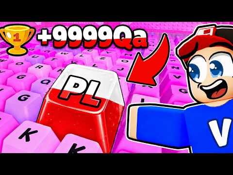 I found the POLISH KEY in +1 KEYBOARD ESCAPE in Roblox and THIS HAPPENED...