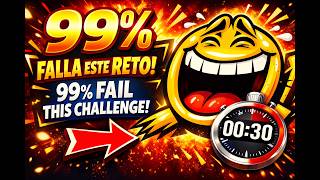 El 99% falla este reto / 99% Fail This Challenge