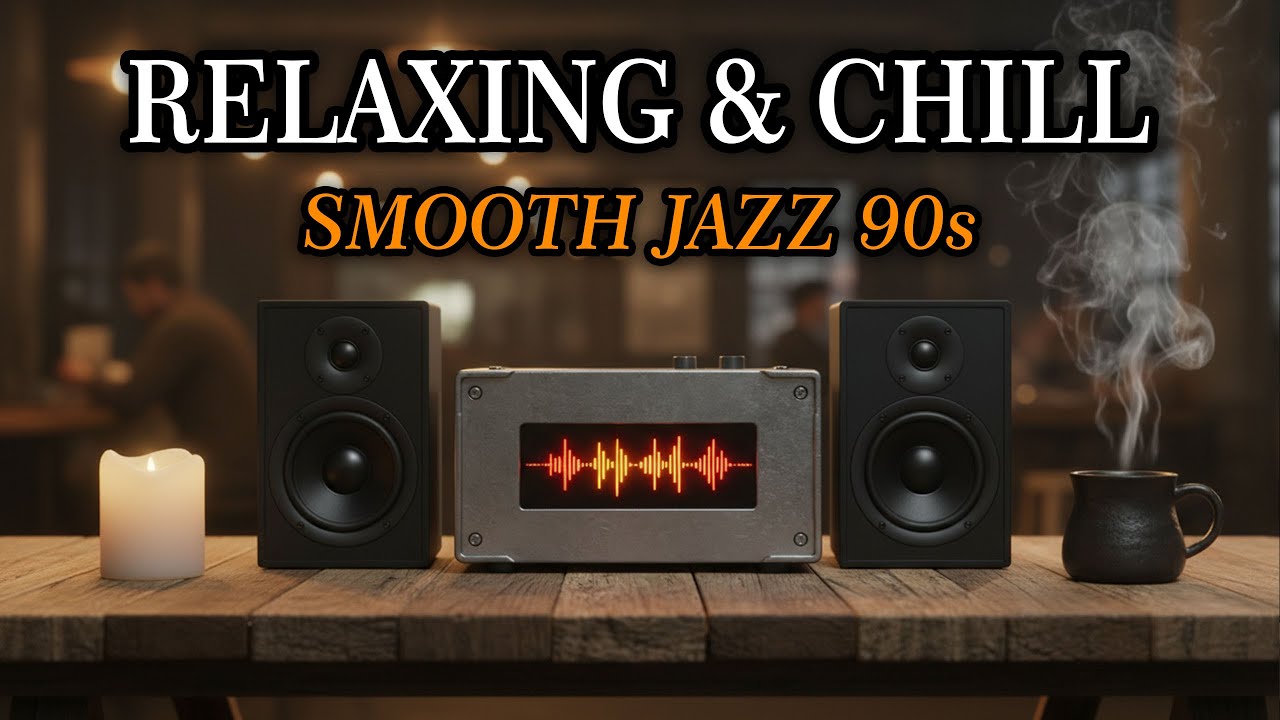 Ultimate 90s Smooth Jazz Chill Music – Relaxing Jazz Playlist for Study, Focus & Sleep