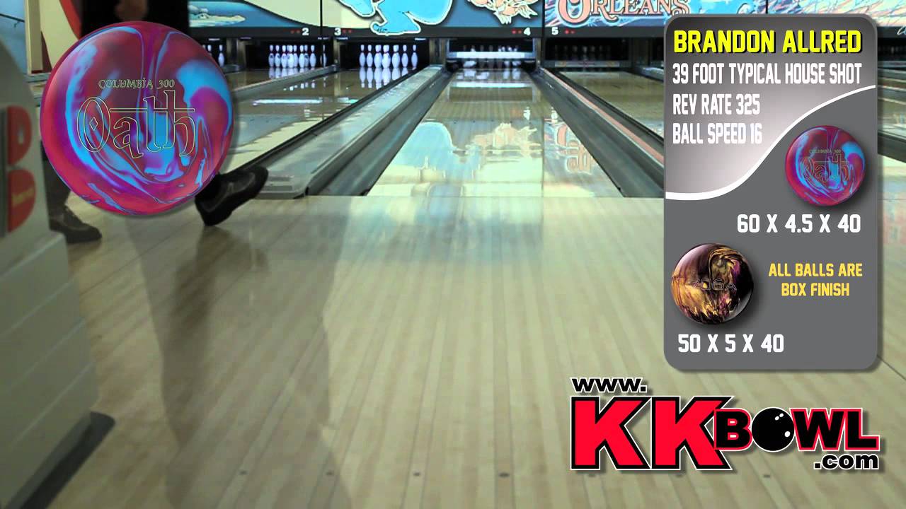 Track 706a vs Columbia 300 Oath Bowling Ball Review by K&K Bowling