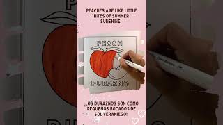 🍑 Como Colorear un durazno | How to Color a Peach #educationalvideo #inspiration #kids #kidstiktok 🍑 Como Colorear un durazno | How to Color a Peach #educationalvideo #inspiration #kids #kidstiktok