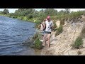 Припять ловля на фидер август 2017//Pripyat fishing for the feeder in August 2017