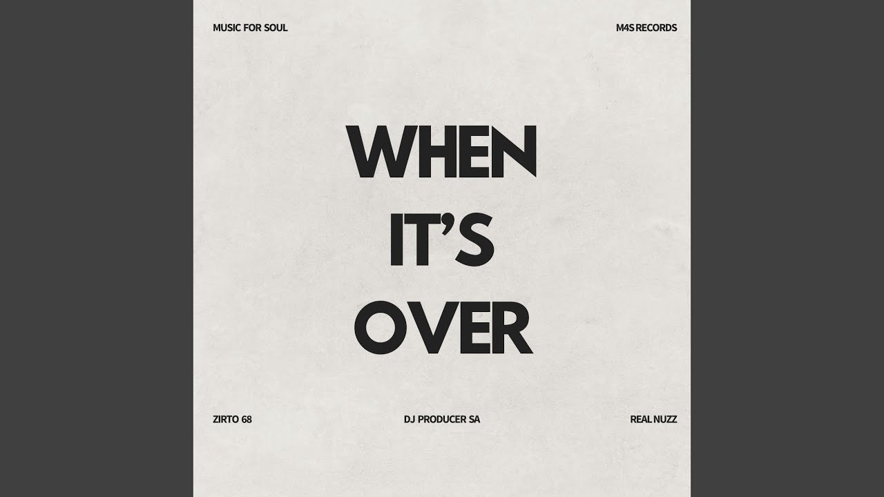 Watch When It's Over (Original Mix) on YouTube Watch When It's Over (Original Mix) on YouTube