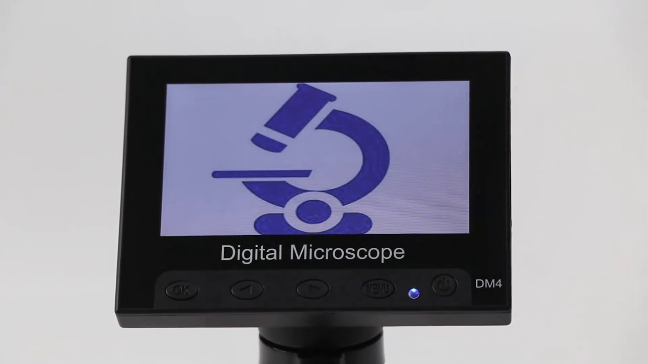 8 Adjustable LED Light Rechargeable Handled Microscope Camera for Children, Lab, Edu, Naturalist