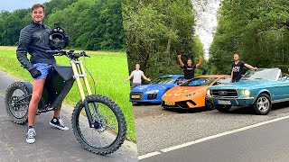 ELEKTRISCHE MOTORCROSSER & TOUREN DOOR DE BERGEN!