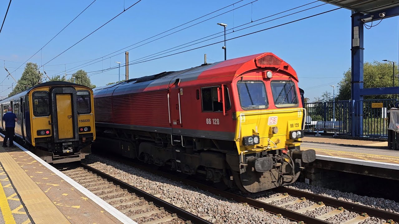 Trains at Althorpe, Doncaster and Adwick Station 4/9/23. A cracking day