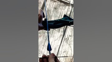 Fixing broken arrow nock #survivalgear #bushcrafttools #survivalarrow #survivalbow #outdoorsurvival