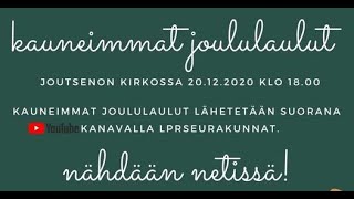 Seurakuntien Yhteiset Kauneimmat Joululaulut