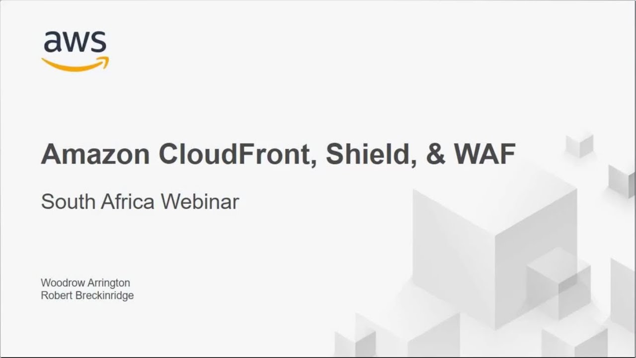 Amazon CloudFront Launches in South Africa YouTube