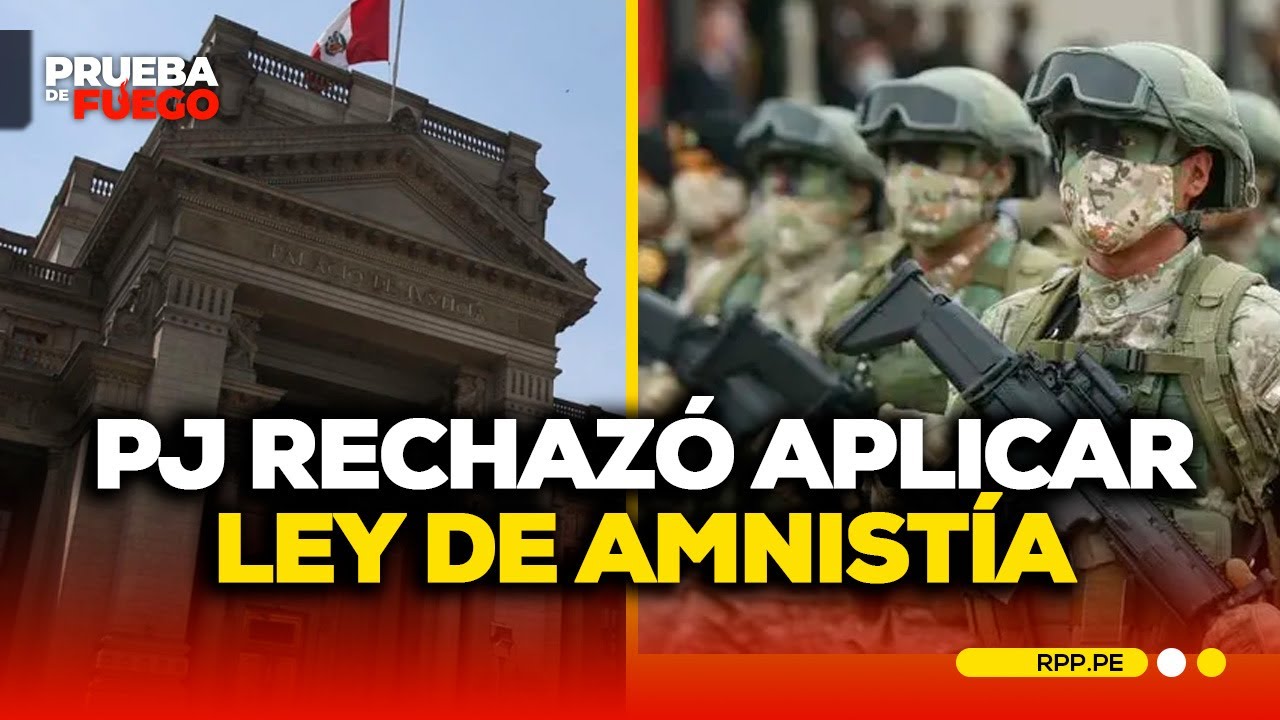Polémica por Ley de Amnistía: PJ rechazó aplicar norma aprobada por el Congreso 