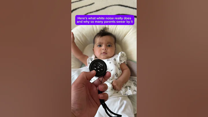 Does white noise actually help your baby sleep? Here’s the truth.#babysleep #whitenoise #drspouse