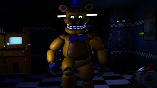 HIDING FROM FREDBEAR IN THE VENTS...HE FOUND ME RUN! | Five Nights at Freddys Project (New Update)