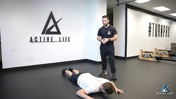 Prone Active Thoracic Extension