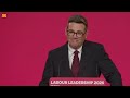 WATCH: Andy Burnham's first speech as Labour leader