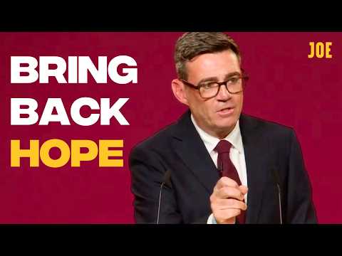 WATCH: Andy Burnham's first speech as Labour leader