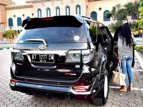 Dijual Toyota Fortuner TRD Solar Manual Hitam 2013 