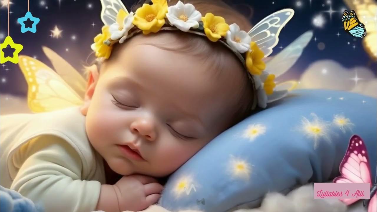 Lullaby for baby to sleep faster – Calming baby sleep music –Reduce baby stress levels