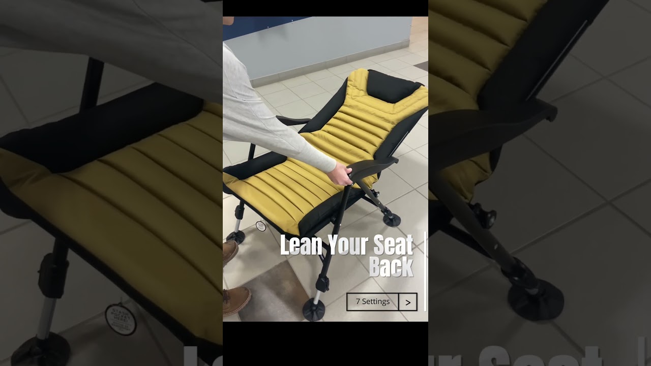 Kuma Off-Grid Chair set it up on any ground and still be able to relax like a BOSS 