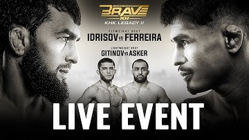 BRAVE CF 101 - KHK Legacy II: LIVE from Isa Town, Bahrain 🇧🇭