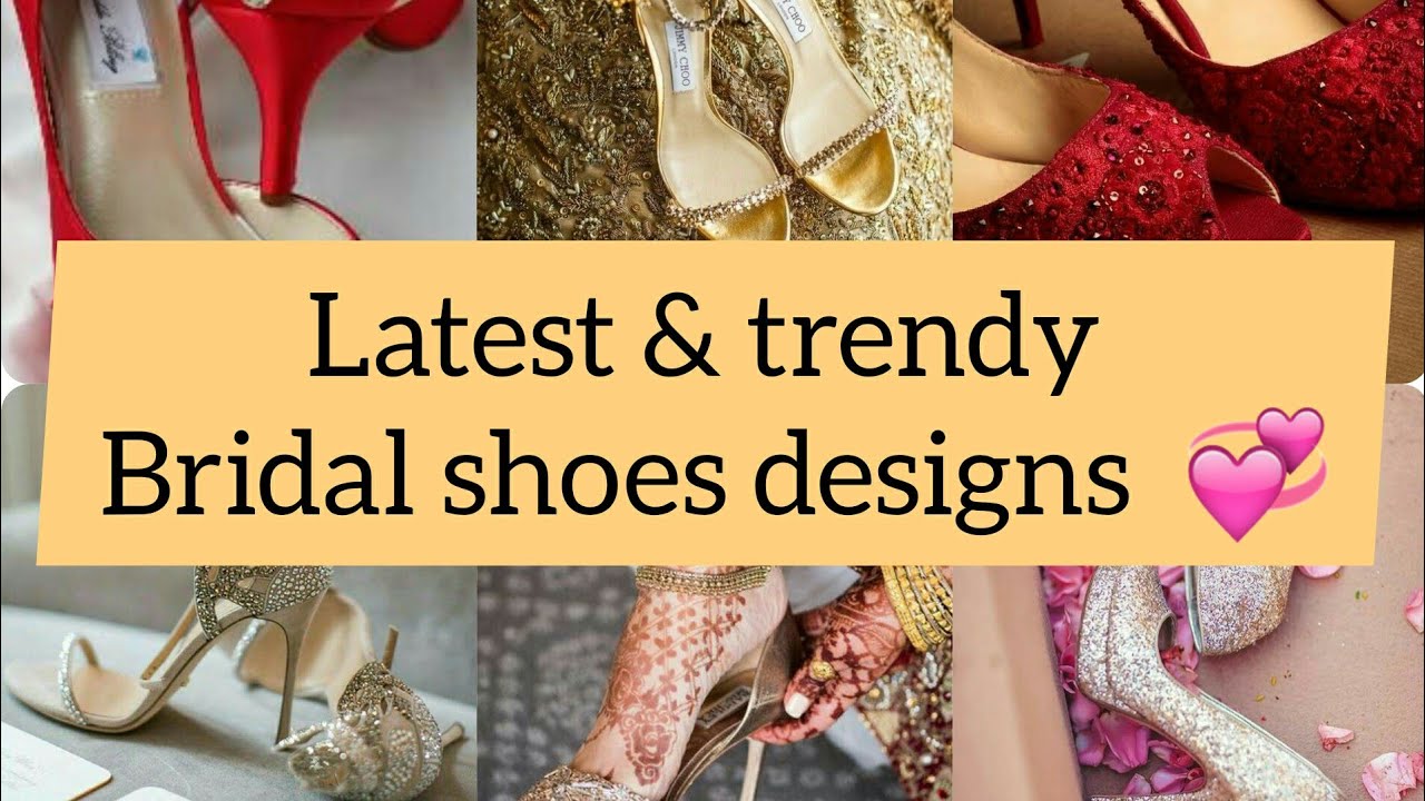 trendy bridal shoes