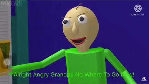 BALDI’S BASICS VS ANGRY GRANDPA CHALLENGE 2 Fanmade