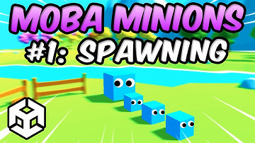 Making The MOBA Minions | #1 SPAWNING & TARGETING (Unity 2023 Tutorial)