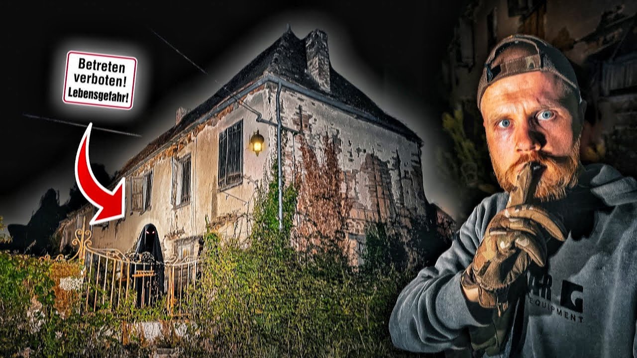 DAS VERFLUCHTE HAUS VON 1910!😳✝️ WIR WAREN NACHTS DORT!