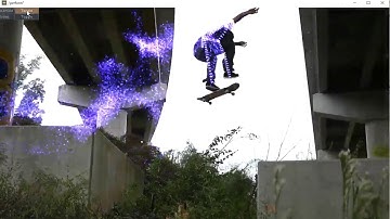 PoseNet particle visualization with TouchDesigner