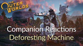 The Outer Worlds Companions React - Deforesting Machine
Companions reactions when seeing the Deforesting Machine on Roseway.
The Outer Worlds (Side Quests and Companion Dialogues) playlist - https://www.youtube.com/playlist?list=PL1ZWLZL-d_RLg8tF_X9gSXDciuObSsRTO The Outer Worlds Companions React - Deforesting Machine