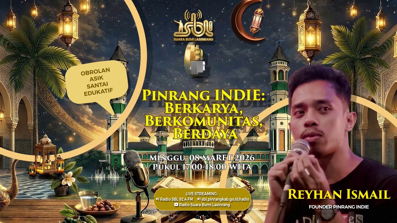 OASE Ramadhan - Edisi Pinrang Indie : Berkarya, Berkomunitas, Berdaya