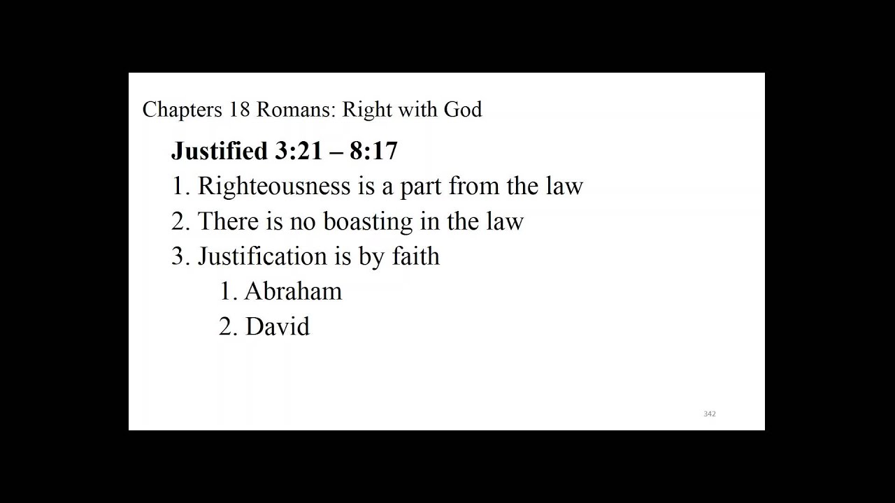 Chapter 18 Romans - YouTube