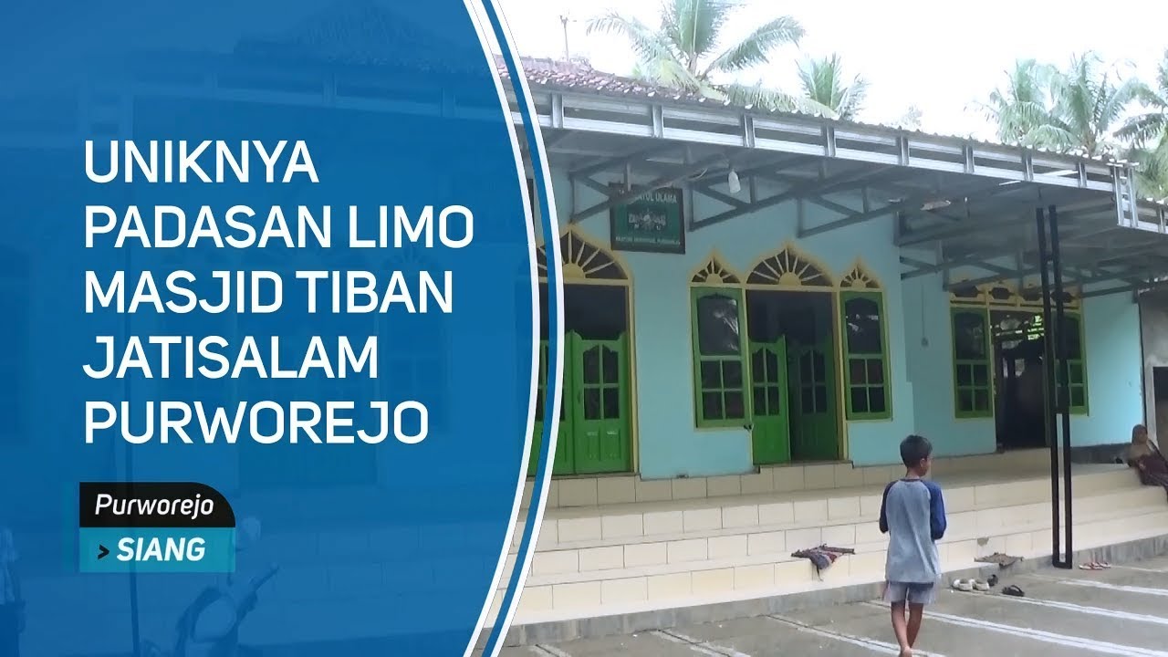 Uniknya Padasan Limo Masjid Tiban Jatisalam Purworejo