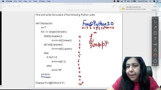Python Output Questions #4 | Computer Science Class 12 CBSE | How to Solve Output Questions Python