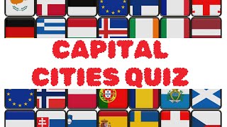 Capital Cities | World Capitals | Geography Quiz | Countries | games | brain-teasing | quiz | trivia screenshot 4