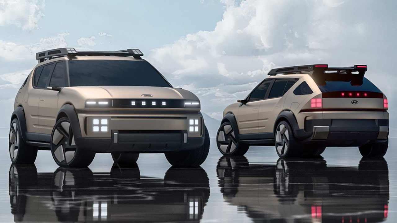 Hyundai INITIUM Hydrogen FCEV Concept SUV showcased | AUTOBICS