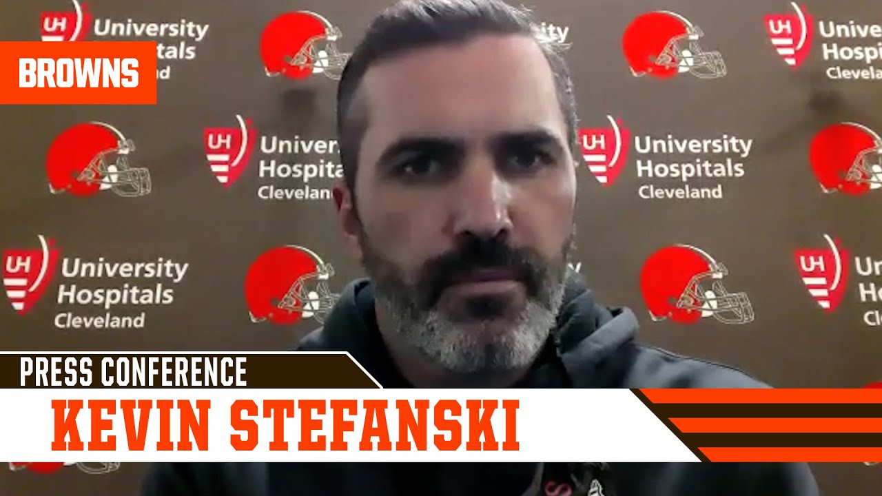 Kevin Stefanski Postgame Press Conference Vs Chiefs Cleveland Browns Youtube