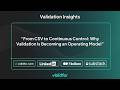 From CSV to Continuous Control: Why Validation Is Becoming an Operating Model | #Validfor