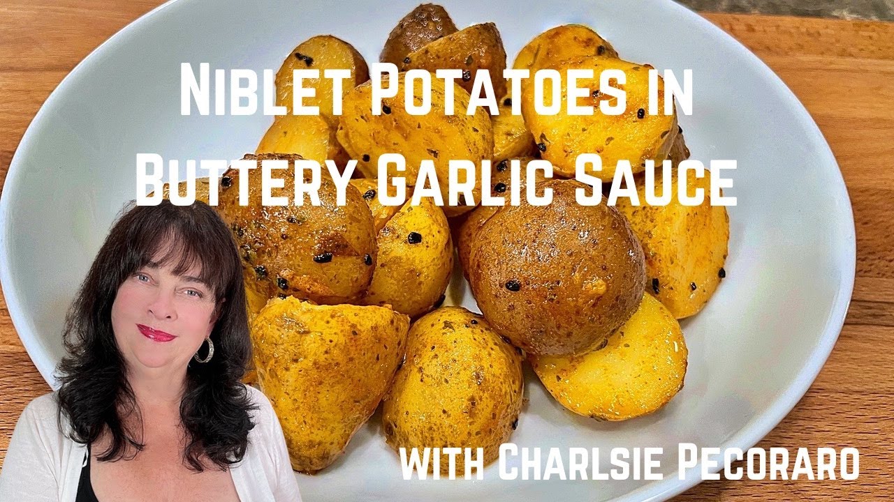 Картофельные стрипсы с чесночным маслом | Простой рецепт гарнира