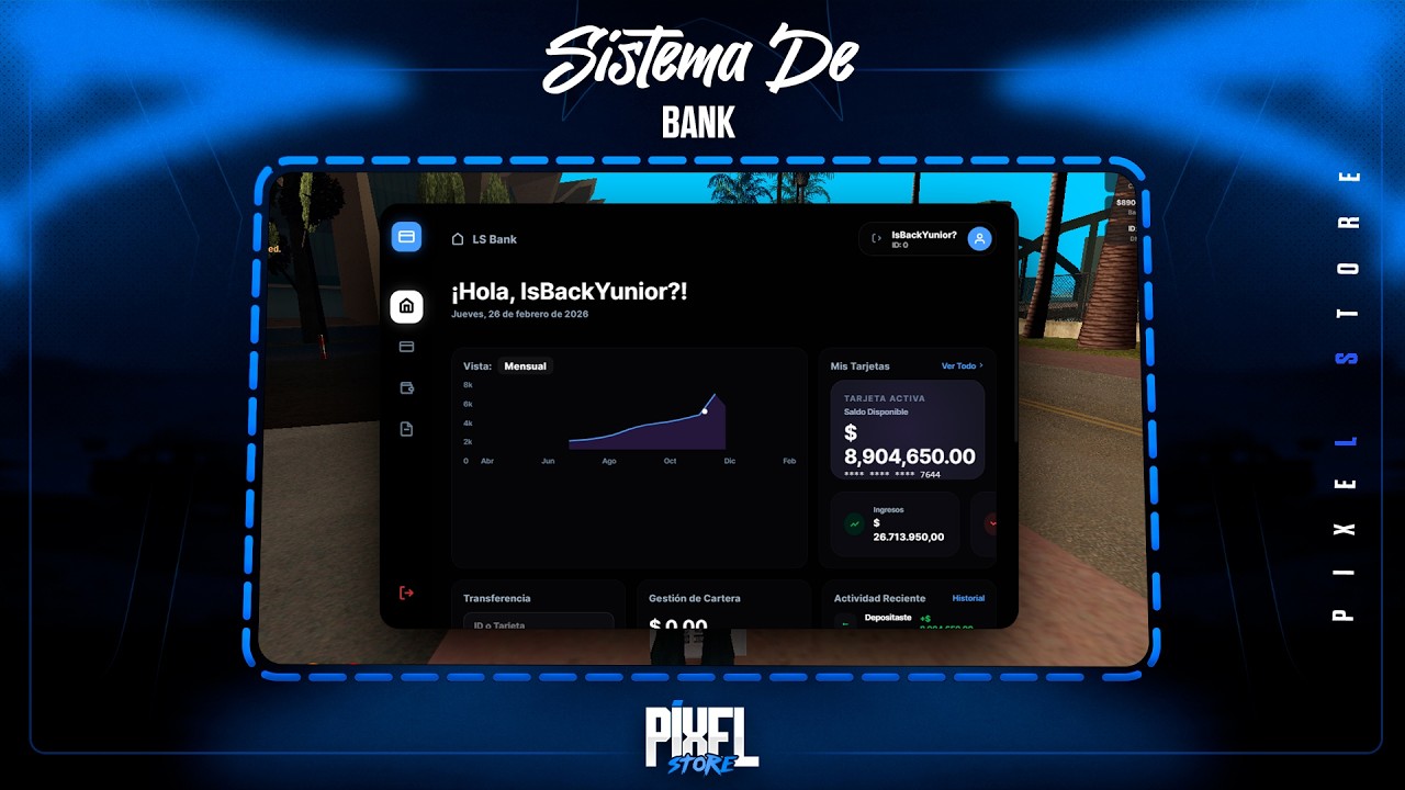 [MTA:SA] BANK SYSTEM - Pixel Store - YouTube