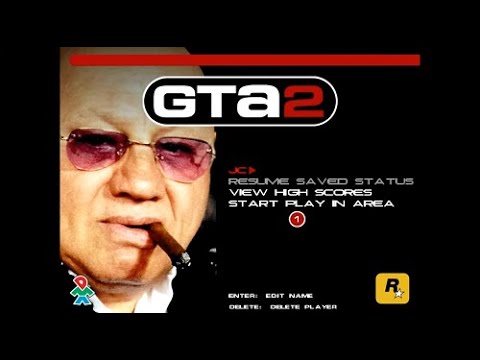 GTA 2 - Main Menu (1999, PS1)
