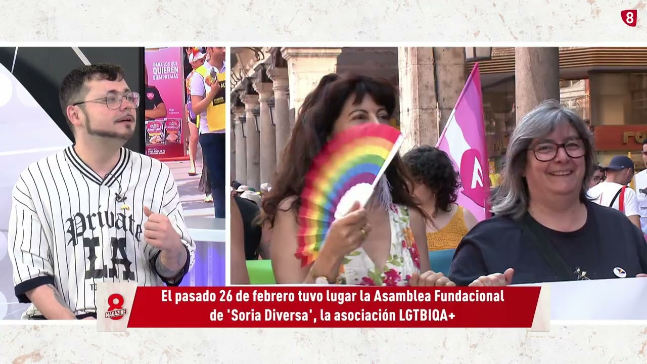 NACE 'SORIA DIVERSA', LA NUEVA ASOCIACIÓN LGTBIAQ+ DE LA PROVINCIA / 8 MAGAZINE SORIA