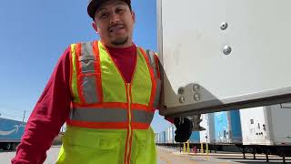 Chilling working at am Amazon Fulfillment Center transportation associate