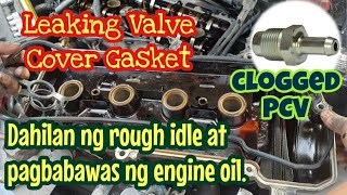 HOW TO REPLACE THE VALVE COVER GASKET AND HOW TO CLEAN THE PCV | TOYOTA VIOS