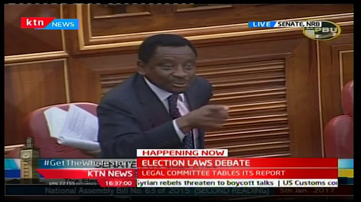 Senator James Orengo gives Kipchumba Murkomen free...